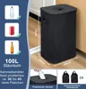 Aopunly 100L consigne de bouteilles avec couvercle, Grand Voir les images du produit 2