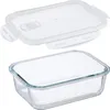 Relaxdays Glasbehälter mit Deckel, 2er Set, 1520ml, Produktbild-Vorschau 6