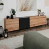 finori Nola 57A Lowboard, Nachbildung Artisan Oak / schwarz Produktbild-Vorschau 15