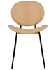 BELIANI Esszimmerstühle 2er Set Sandbeige aus Kunstleder Produktbild-Vorschau 5
