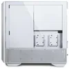 A white computer case is shown from the front. Anteprima dell’immagine prodotto