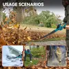 Souffleur de feuilles à batterie, modèle électrique, avec 2 Voir les images du produit 11