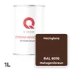 Holzfarbe Deckend |  HOCHGLANZ Mahagonibraun RAL 8016  1 L Produktbild-Vorschau 2