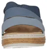 Rieker Damen Pantolette Plateau und Keilabsatz in Korkoptik Produktbild-Vorschau 15