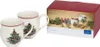 A set of two Christmas-themed mugs and their packaging. Náhled obrázku produktu