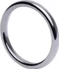 Dünner Ring aus Hämatit 3mm breit rund grau dunkelgrau Produktbild-Vorschau 1