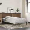 The Living Store Bettgestell Grau Sonoma 90x200 cm Produktbild-Vorschau 2