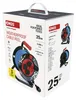 Wetterfeste Kabeltrommel 25 m / 4 Steckdosen / blau / PVC / 230 V / 1,5 mm2 Produktbild-Vorschau