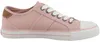 Sneaker da donna Mustang in tela color rosé Anteprima dell’immagine prodotto 2