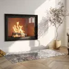 Glasbodenplatte für 125x50 cm – Kaminofen – Kaminplatte Produktbild-Vorschau 4