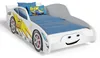 Letto a forma di auto 140x70, bianco, senza materasso, CARS Anteprima dell’immagine prodotto 7