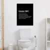MuchoWow® - Leinwandbilder - Zitate - Gästetoilette - Produktbild-Vorschau 3