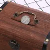 Salvadanaio in legno, cassaforte, salvadanaio, risparmi con Anteprima dell’immagine prodotto 6