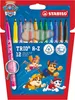 STABILO - Trio A-Z - PAW Patrol viltstiften 378/1-12-05, Productafbeelding-voorbeeld 1