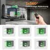 CIGMAN CM-701T Kreuzlinienlaser 3 x 360 Grad mit Stativ – Produktbild-Vorschau 3
