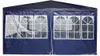 vidaXL Party-Zelt Blau 800 x 400 x 266 cm Polyethylen Produktbild-Vorschau 5