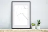 MuchoWow® Gerahmtes Poster Abstrakt - Minimalismus - Produktbild-Vorschau 4
