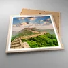 Gerahmtes Poster - Rahmen in heller Eiche - Wand Berg Produktbild-Vorschau 3