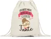 Eine Tante Muss Nicht Nein Sagen Turnbeutel Gymsack Lustig Produktbild-Vorschau 1