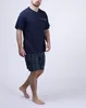 Moonline - Herren Shorty Schlafanzug kurz Pyjama mit Produktbild-Vorschau 2