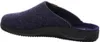 A single blue slipper is shown against a white background. Voir les images du produit