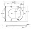 Isvea SISTEMA A WC-Sitz, SLIM, Soft Close, Easy Take, Weiß Produktbild-Vorschau 5