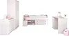 Kinderzimmer Smoozy, 5-tlg. - Kiefer Weiß - Pink /Blau Produktbild-Vorschau 2