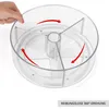 Belle Vous Runder Klarer Lazy Susan Drehteller mit Produktbild-Vorschau 3