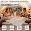 Sleep Comfy Deluxe 2-in-1 Sommer Bettdecke 240x220 cm Vapor Produktbild-Vorschau 8