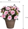 Mica Decorations Azalee Kunstpflanze im Blumentopf Stan - Produktbild-Vorschau 4