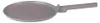 A gray frying pan with a handle, shown from a side angle against a white background. Podgląd zdjęcia produktu