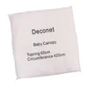 Kinder gordijn Deconet – Crème/Offwhite – bovenring 60 cm / Productafbeelding-voorbeeld 3