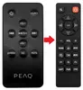 Ersastz Fernbedienung für OCS100BT-B / PEAQ PSB100BT-B Produktbild-Vorschau 1