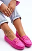 Damen Modische Wildleder Mokassins Rosa Rabell 37 Produktbild-Vorschau 9