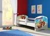 A child's bedroom with a car-themed bed. Produktbild-Vorschau