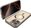 A smartphone case with a magnetic ring for MagSafe charging is shown from two angles against a white background. Produktbild-Vorschau