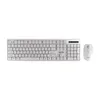 MARVO WS005WH Kabelloses Set Tastatur & Maus | Englisches Produktbild-Vorschau 1