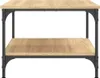 vidaXL Konferenční stolek Sonoma Dub 55x55x40 cm Materiál Náhled obrázku produktu 6
