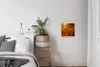 MuchoWow® Textilposter Orangefarbenes Leuchten über den Produktbild-Vorschau 3