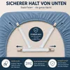 8 Stück Spannbettlaken Spannbetttuch-Spanner, Produktbild-Vorschau 7