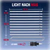 MONZANA® Lichterkette Meteorschauer 480 LED Außen 10 Röhre Produktbild-Vorschau 3