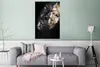 MuchoWow® Poster Frau - Gold - Schwarz 80x120 cm - Produktbild-Vorschau 5