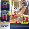 MASKO® Teleskop-Arbeitsbock Untergestell | Klappbock max. Produktbild-Vorschau 7