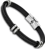 Lotus LS1829/2/1 Herren Armband Edelstahl Silber schwarz Produktbild-Vorschau 1