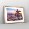 Gerahmtes Poster - Rahmen in heller Eiche - Fuji Choreito Produktbild-Vorschau 8