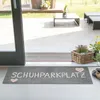 Akzente Fußmatte Schuhparkplatz" grau-rosa 35x100 cm" Produktbild-Vorschau 4