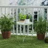 Outsunny Beistelltisch klappbar Gartentisch Ø46 x 53 cm Produktbild-Vorschau 8