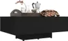 vidaXL Tavolino da salotto Nero 85x55x31 cm in materiale Anteprima dell’immagine prodotto 5