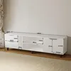 Szafka rtv pod TV nowoczesna do salonu biała loft Podgląd zdjęcia produktu 7