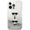A clear, well-lit studio shot of a phone case with glitter and cartoon characters. Produktbild-Vorschau